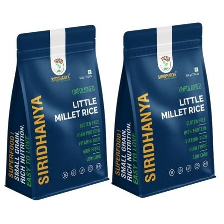 Siridhanya Unpolished Little Millet Rice 500g